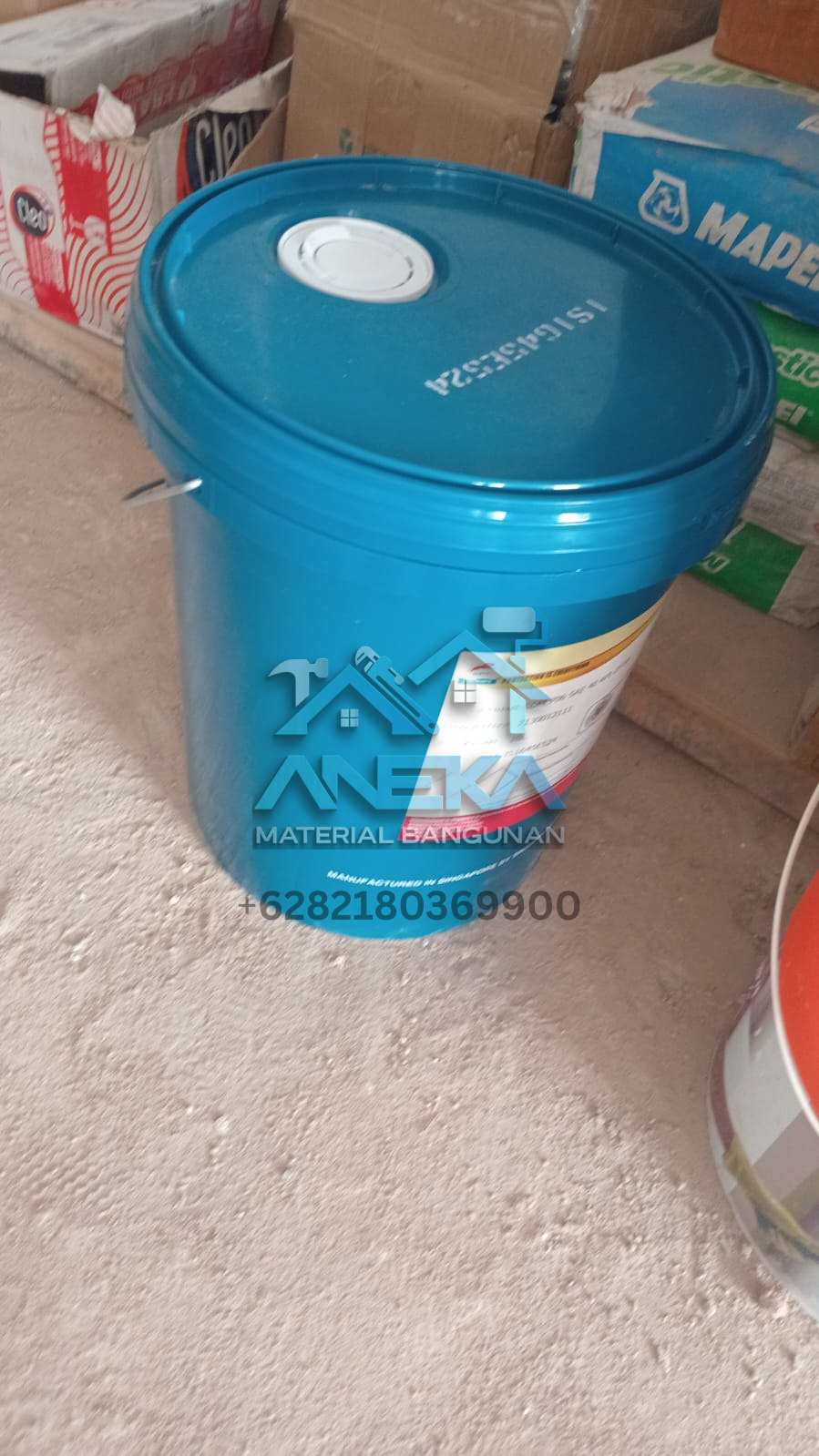 Pengantaran Cat dan Material Bangunan Customer Batam